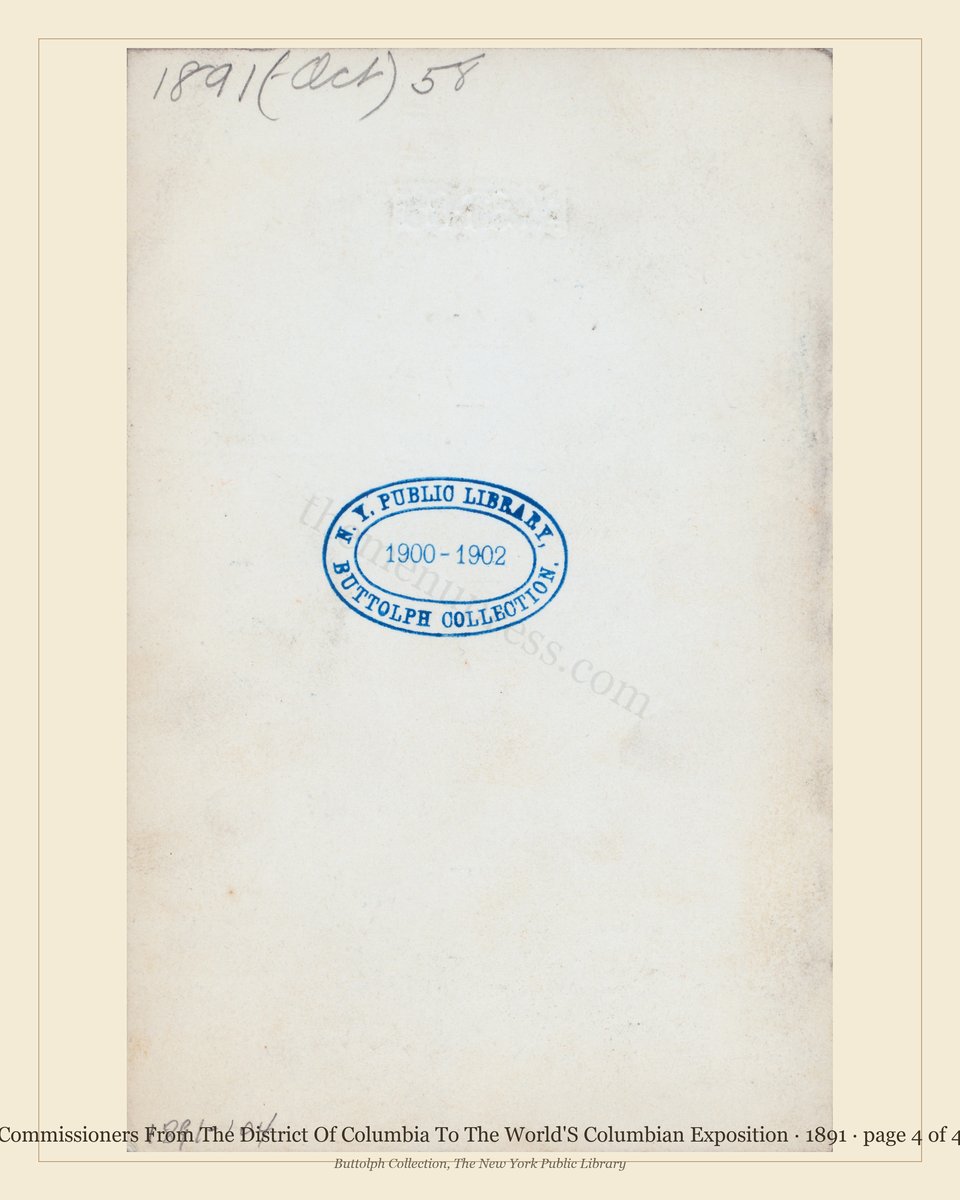 Vintage menu — page 4 of 4