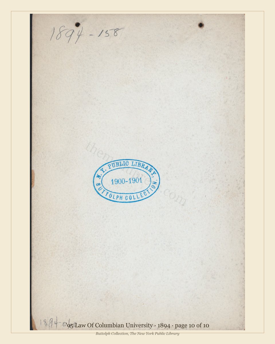Vintage menu — page 10 of 10