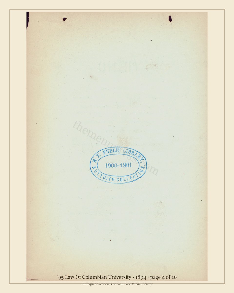 Vintage menu — page 4 of 10