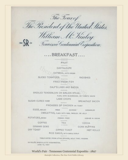 World's Fair · Tennessee Centennial Expositio · 1897