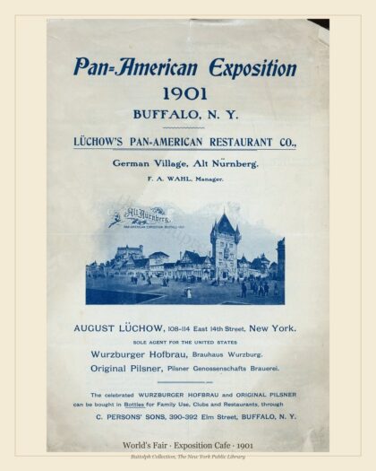 World's Fair · Exposition Cafe · 1901