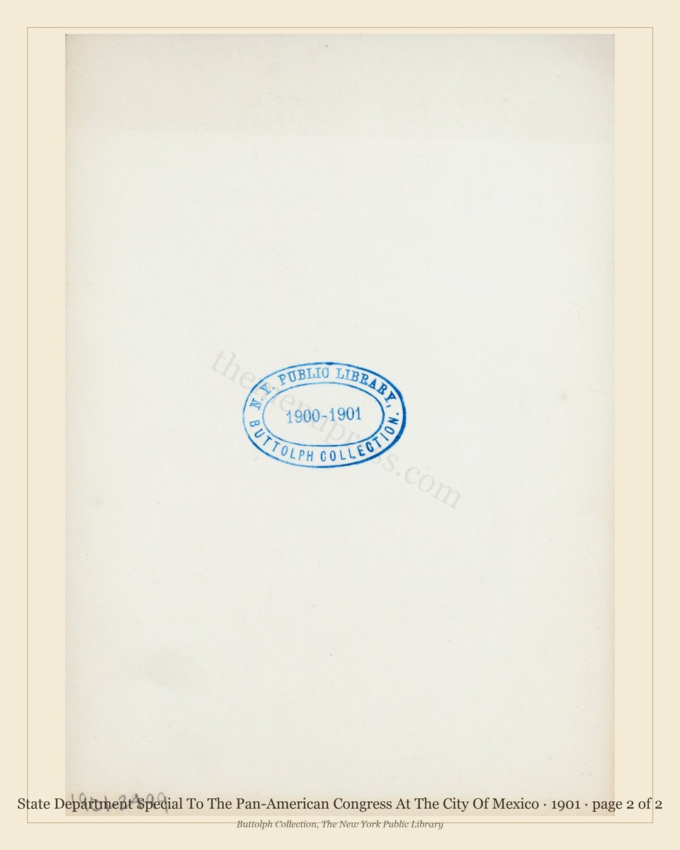 Vintage menu — page 2 of 2