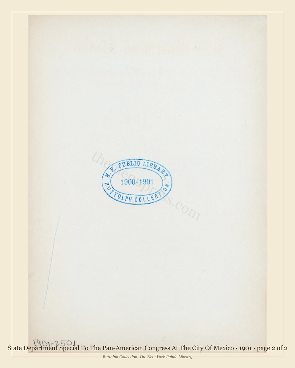 Vintage menu — page 2 of 2