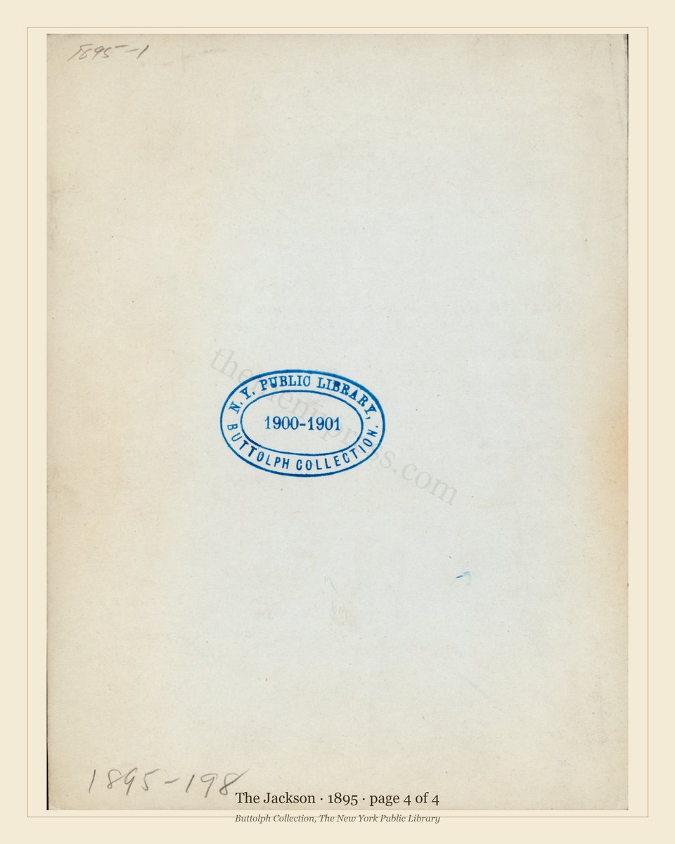 Vintage menu — page 4 of 4