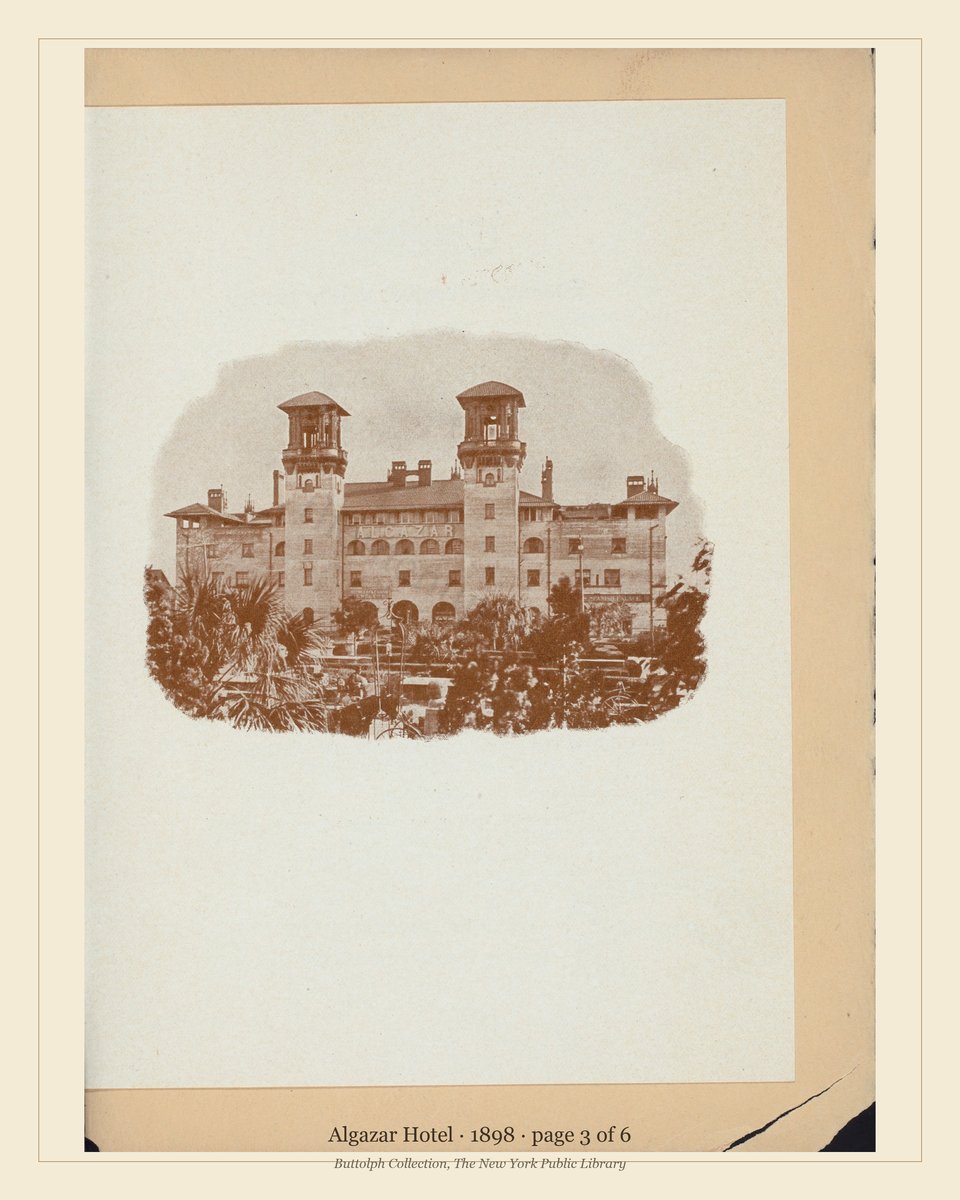 Vintage menu — page 3 of 6