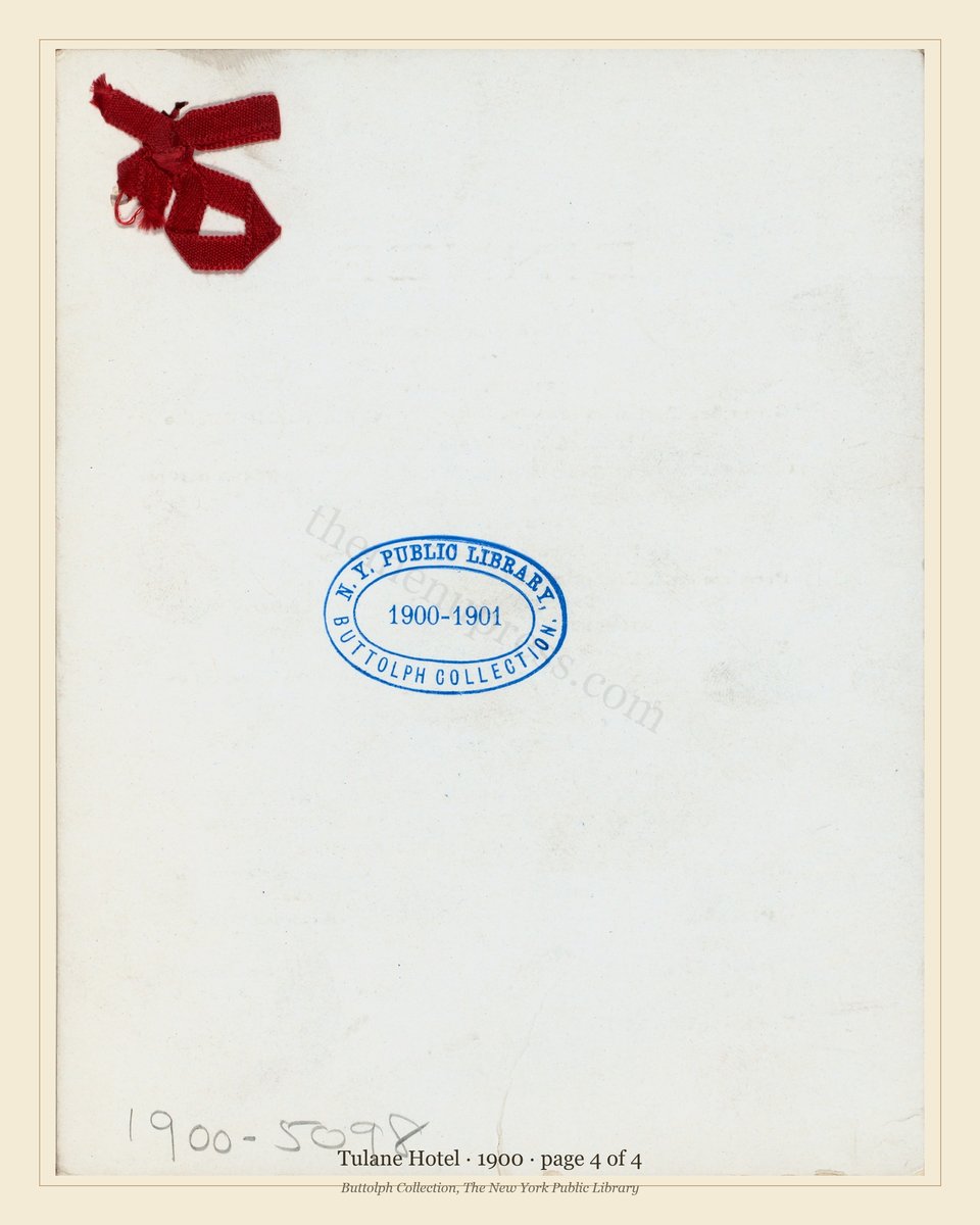 Vintage menu — page 4 of 4