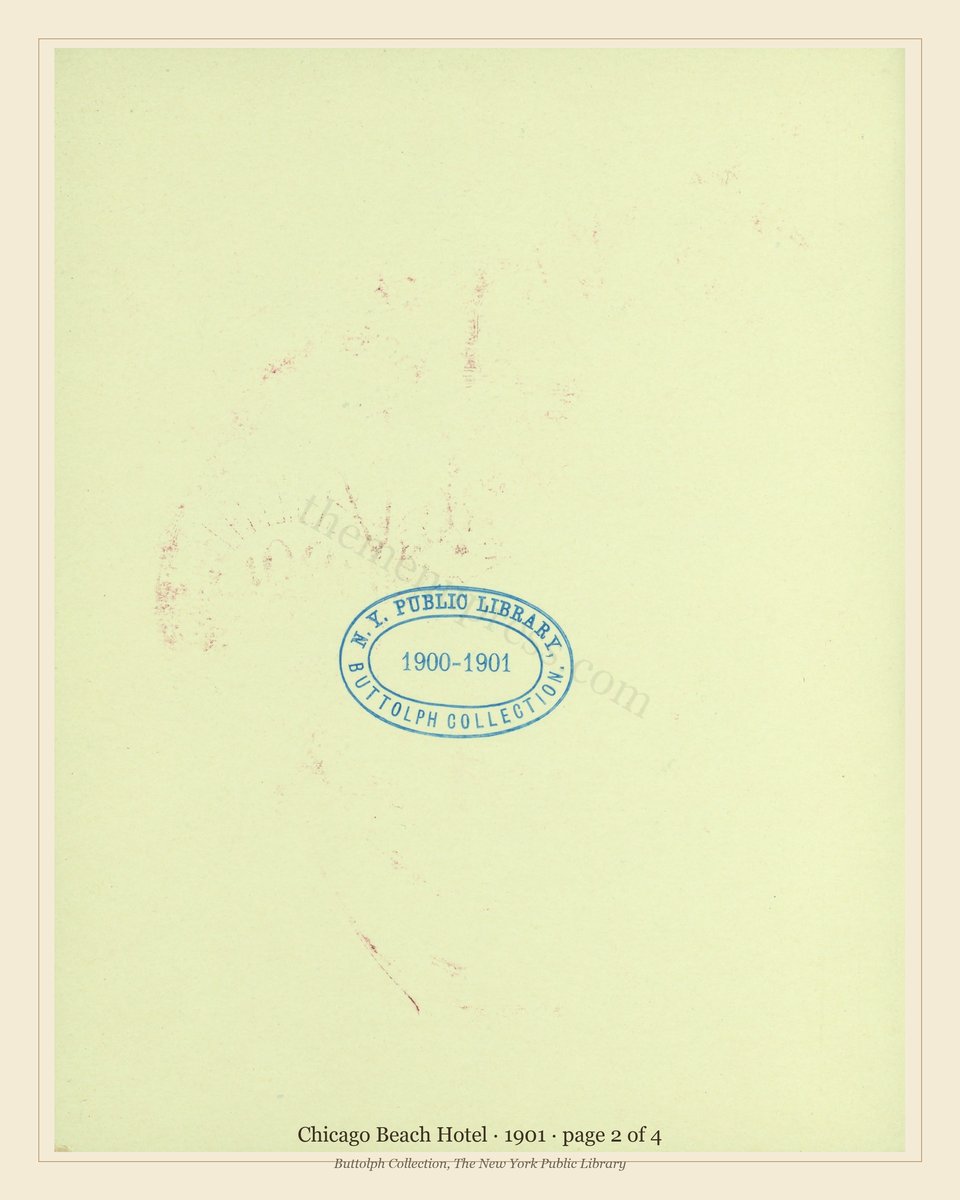 Vintage menu — page 2 of 4