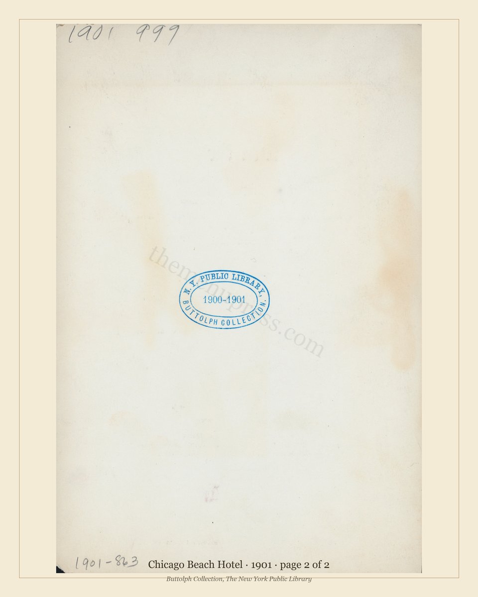 Vintage menu — page 2 of 2