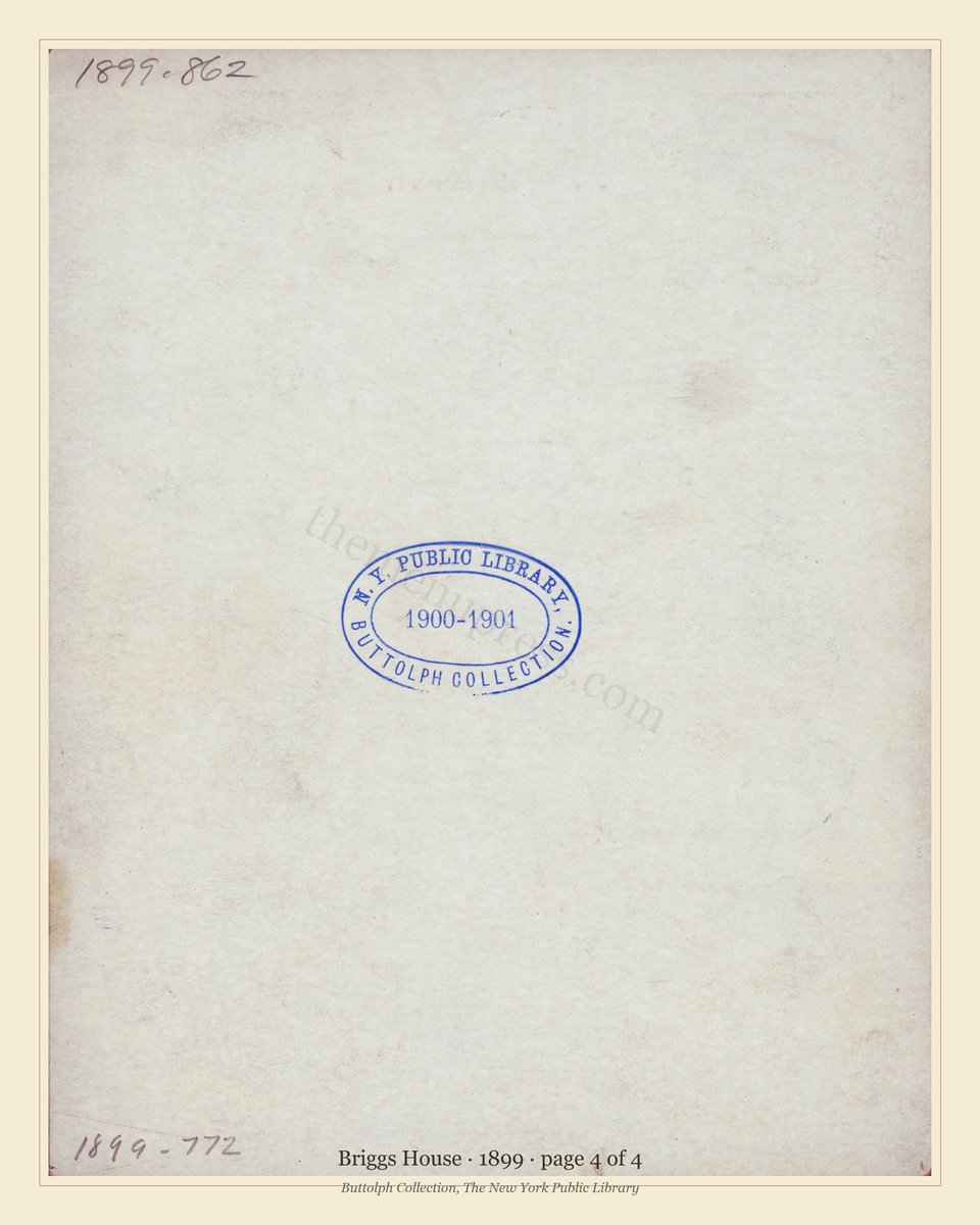Vintage menu — page 4 of 4