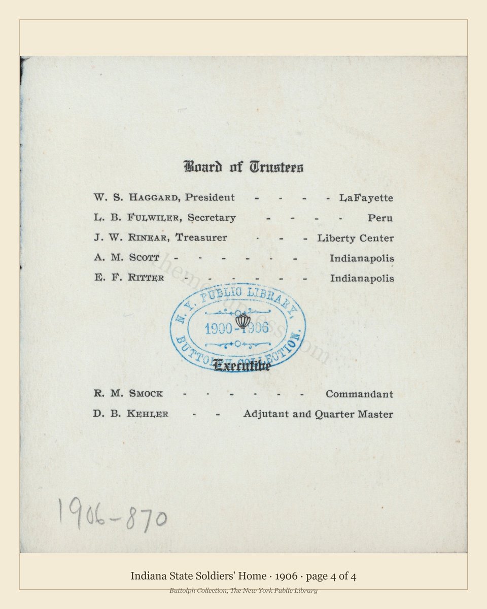 Vintage menu — page 4 of 4
