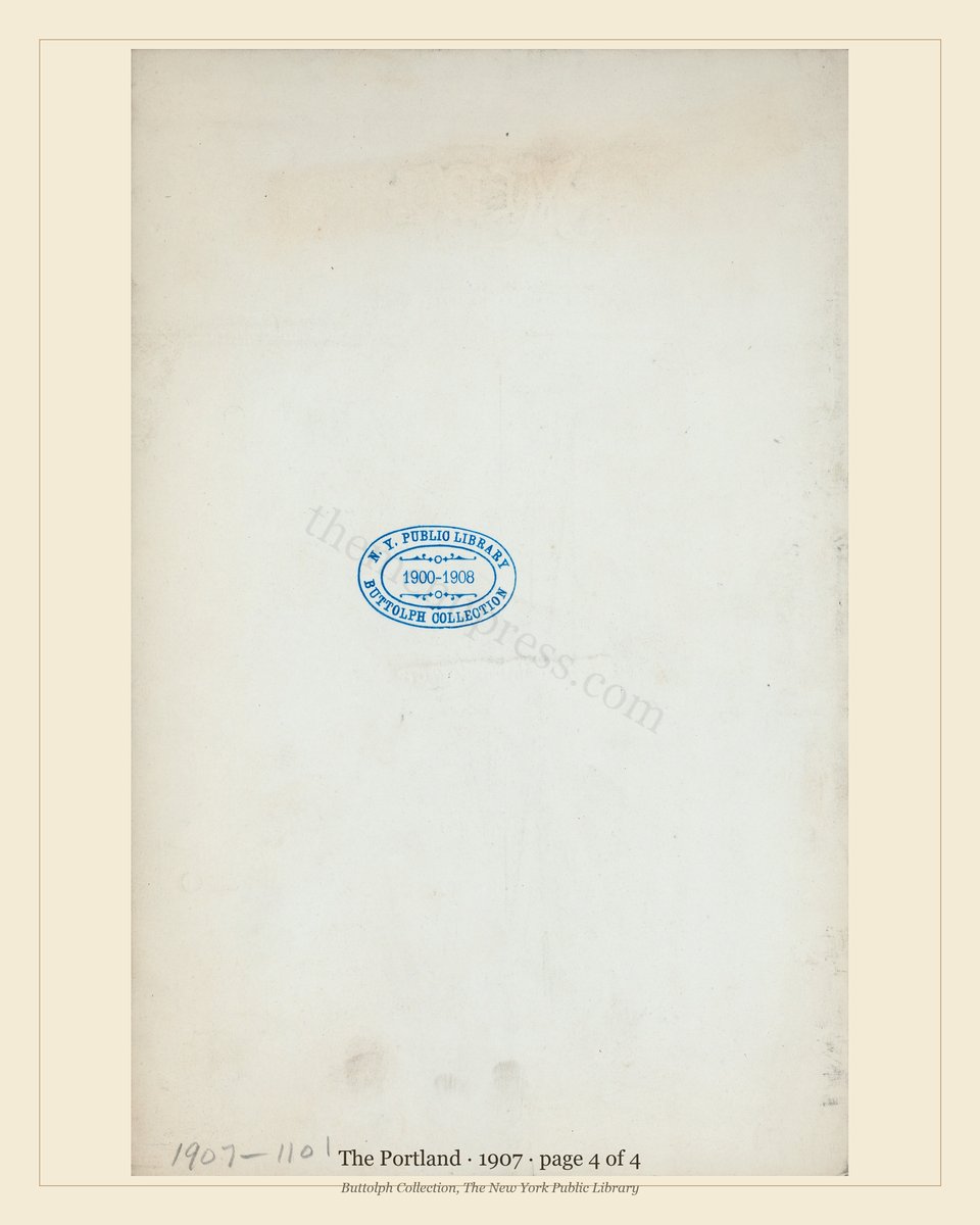 Vintage menu — page 4 of 4