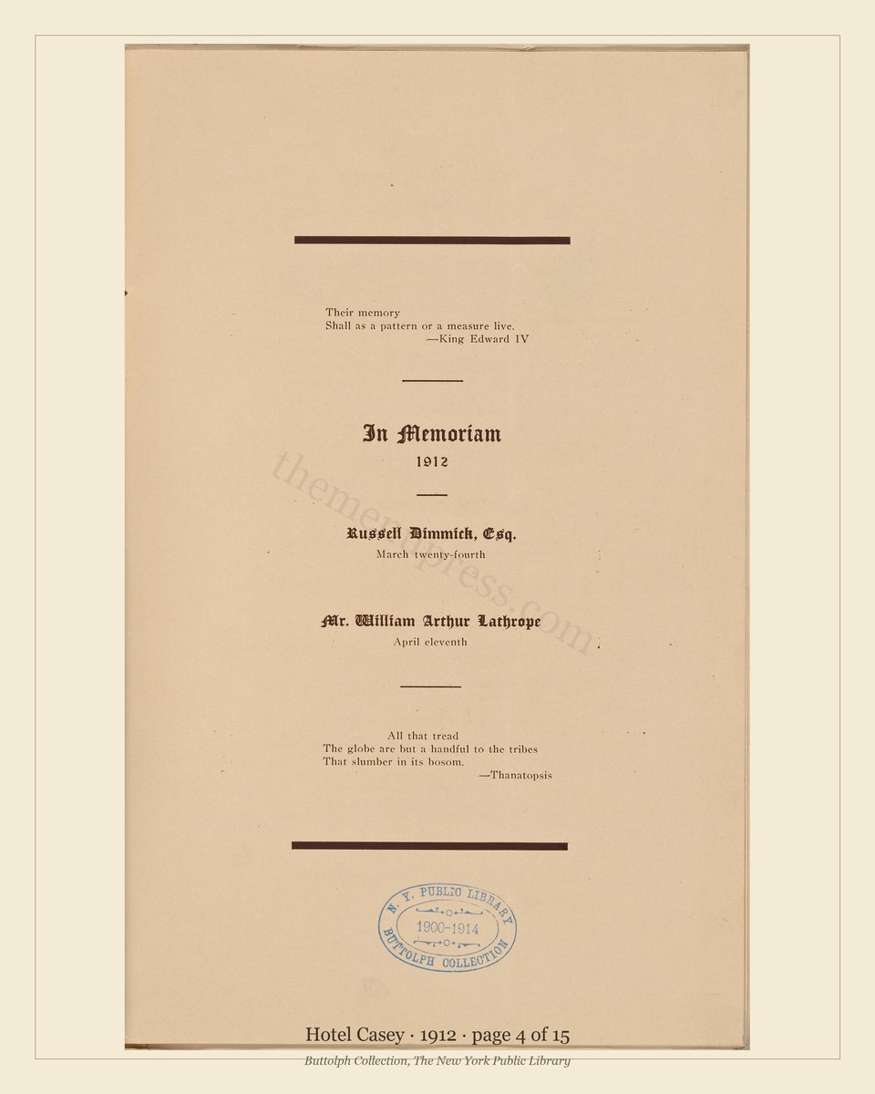 Vintage menu — page 4 of 15
