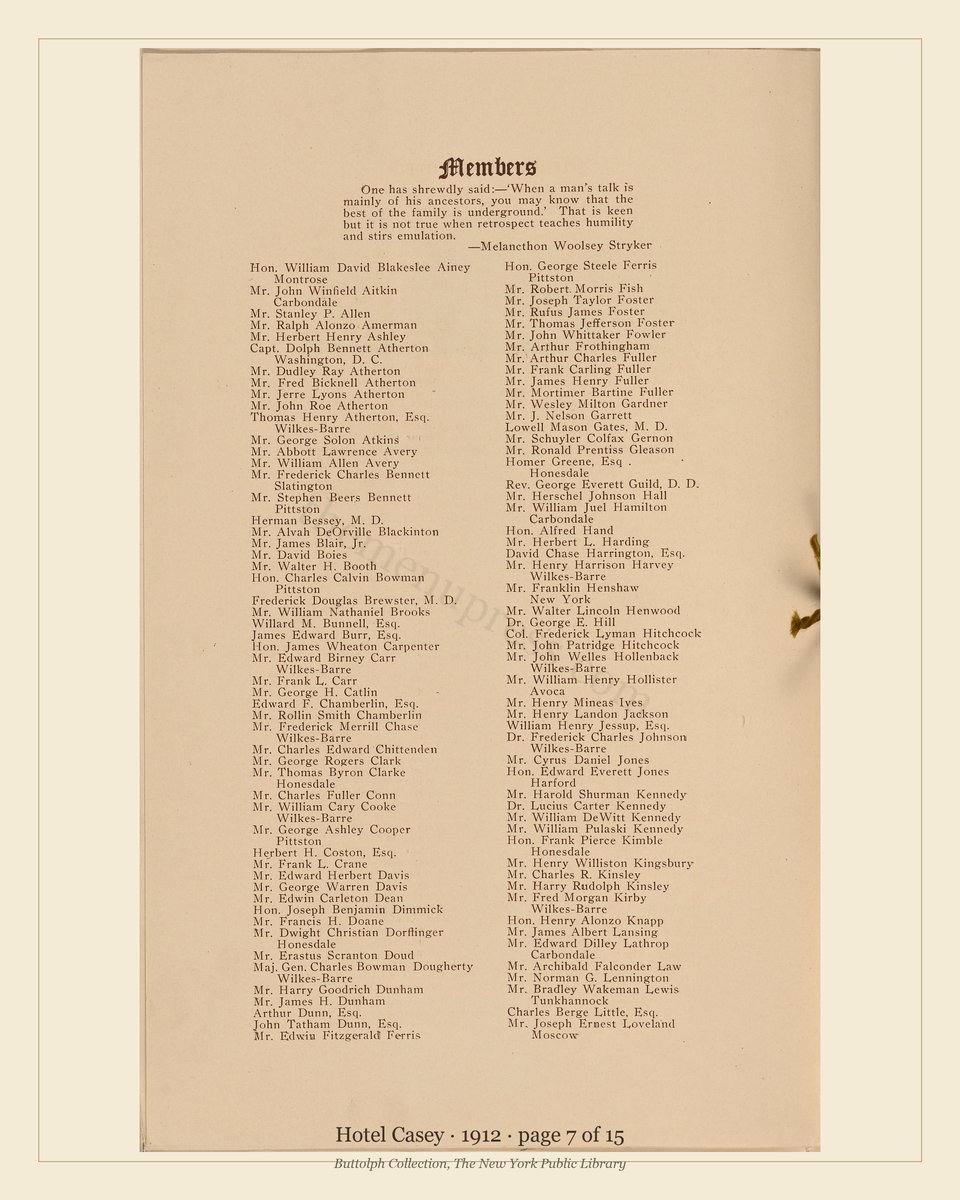 Vintage menu — page 7 of 15